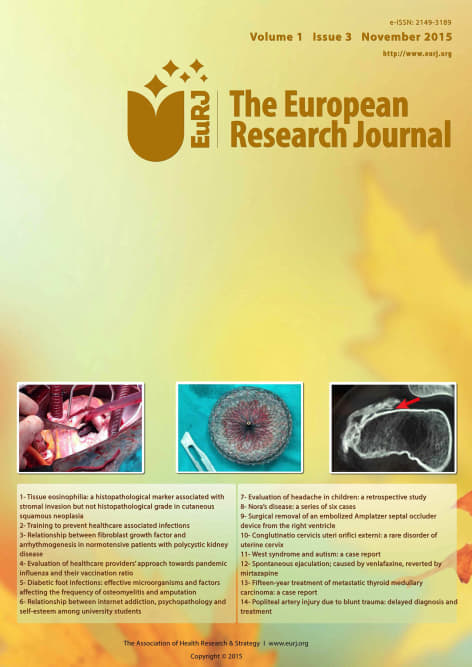 						View Vol. 1 No. 3 (2015)
					