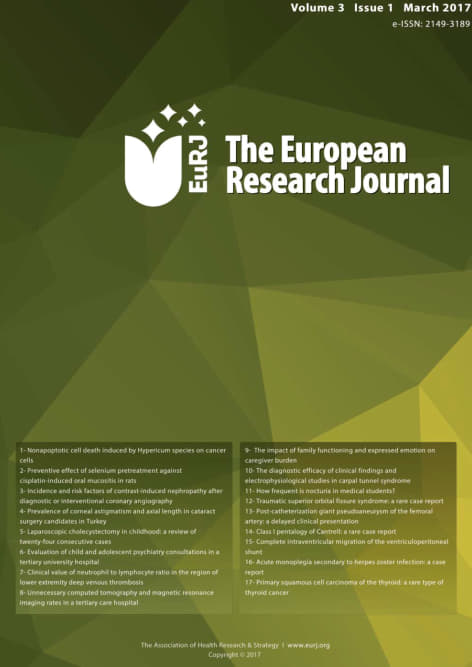 						View Vol. 3 No. 1 (2017)
					